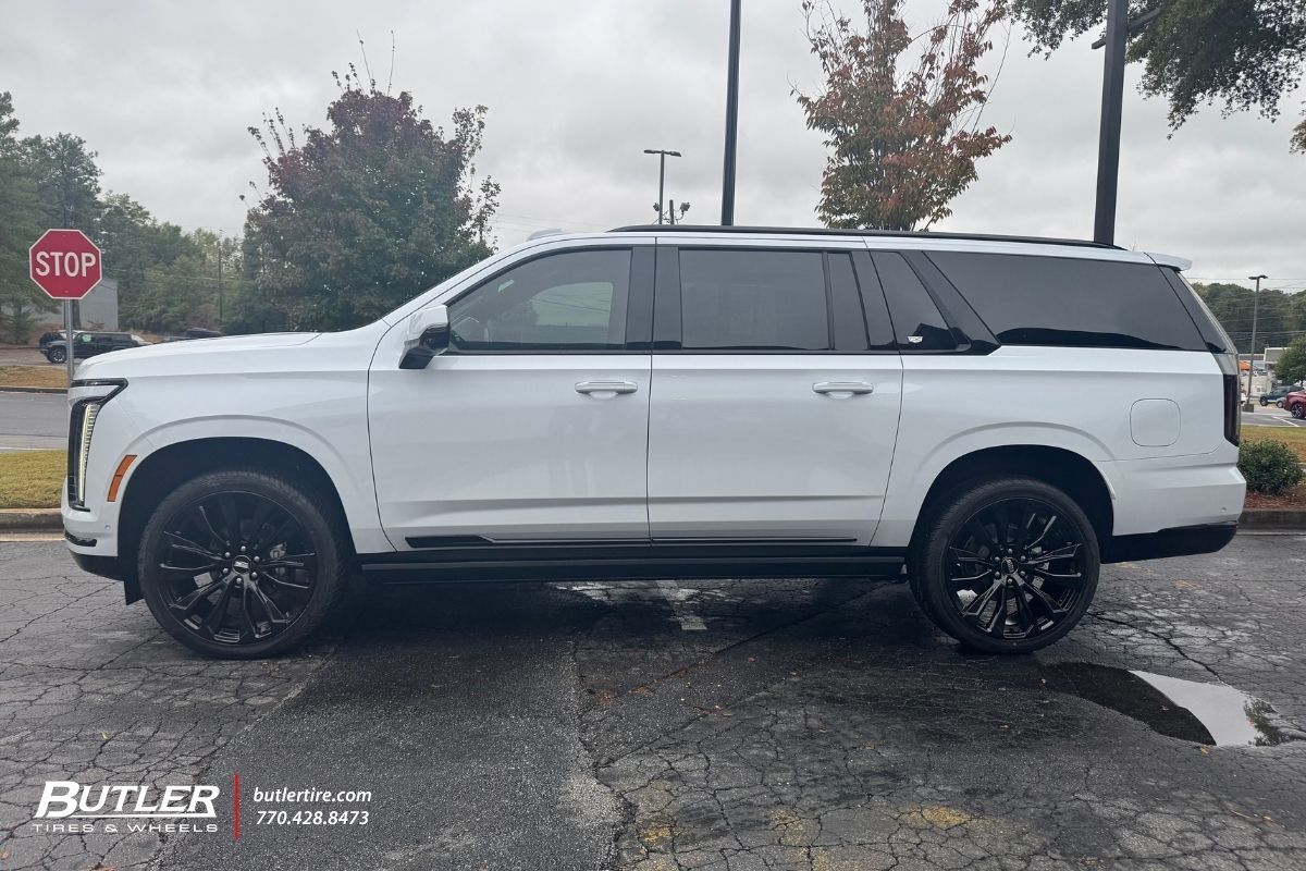 Cadillac Escalade ESV with 24in PR211 Wheels