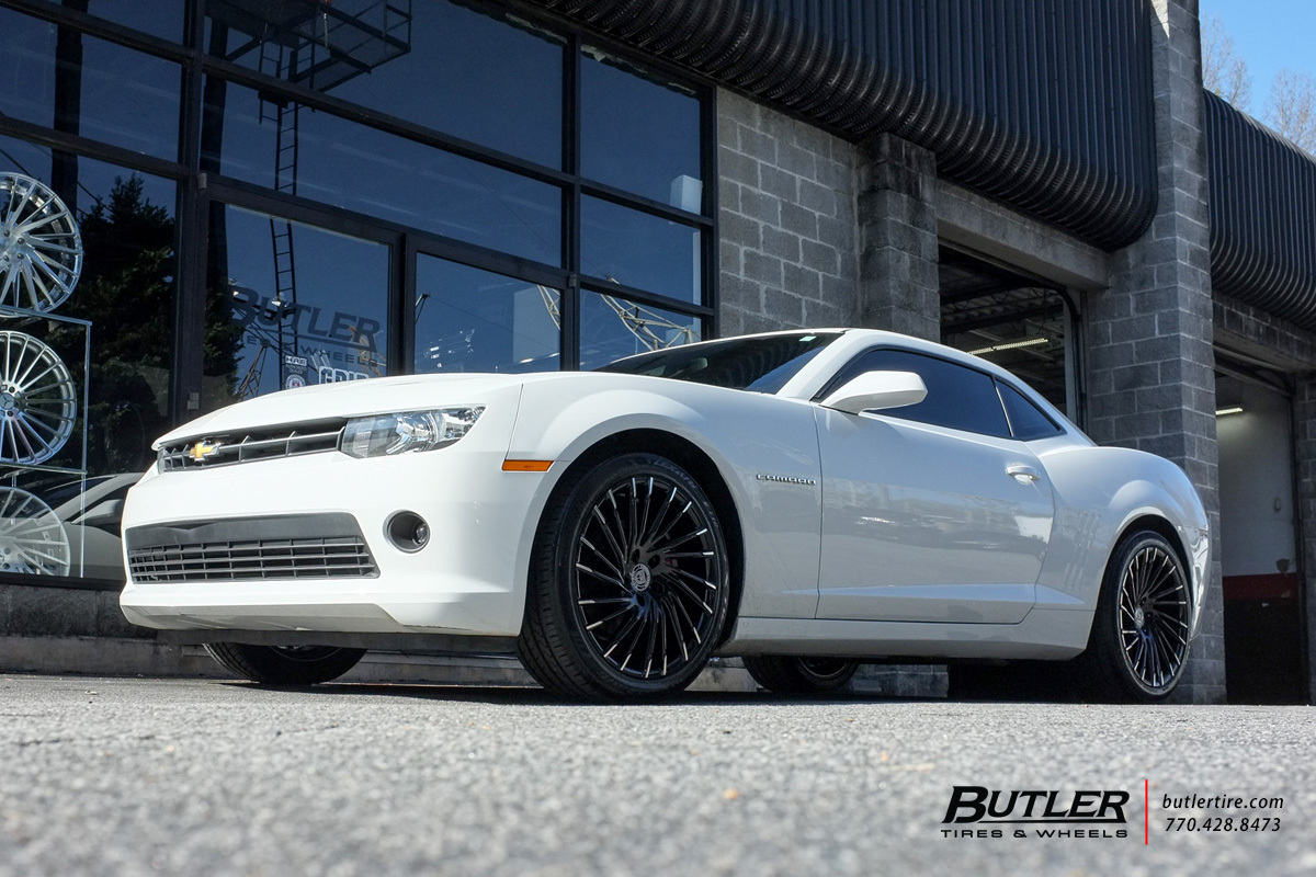 Chevrolet Camaro with 20in Lexani Wraith Wheels