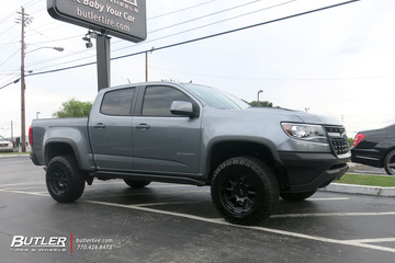 Chevrolet Colorado with 17in Black Rhino Chase Wheels