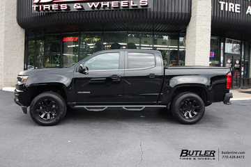 Chevrolet Colorado with 18in Level 8 Enforcer Wheels