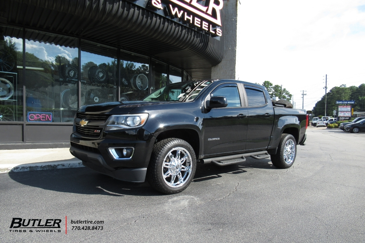 Chevrolet Colorado with 20in Fuel Hostage Wheels