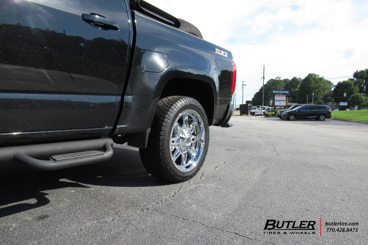 Chevrolet Colorado with 20in Fuel Hostage Wheels