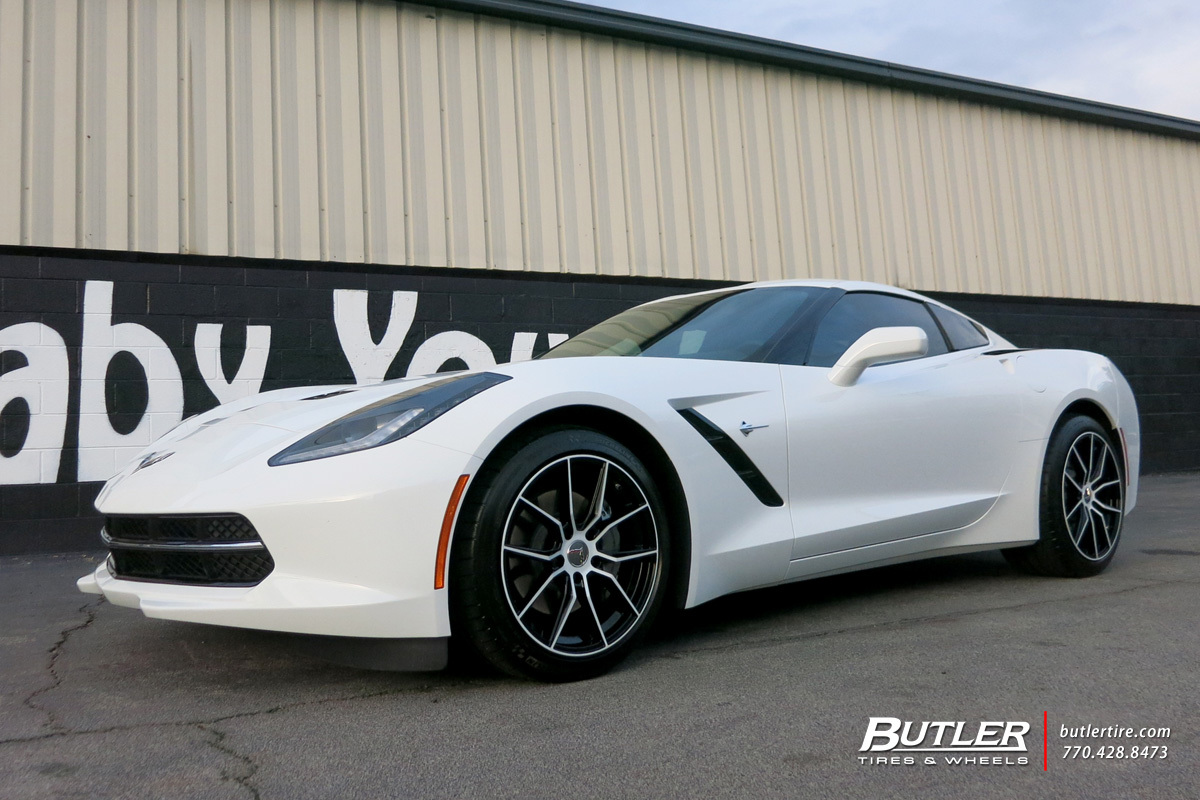 Chevrolet Corvette with 19in Cray Spider Wheels