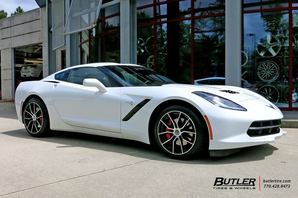 Chevrolet Corvette with 20in Cray Spider Wheels exclusively from Butler ...