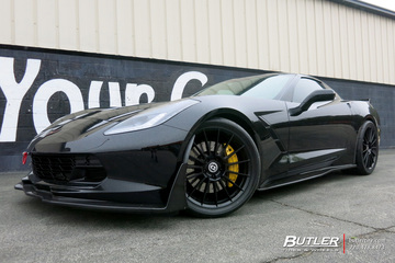 Chevrolet Corvette with 20in HRE FF15 Wheels