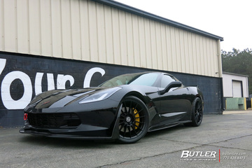 Chevrolet Corvette with 20in HRE FF15 Wheels