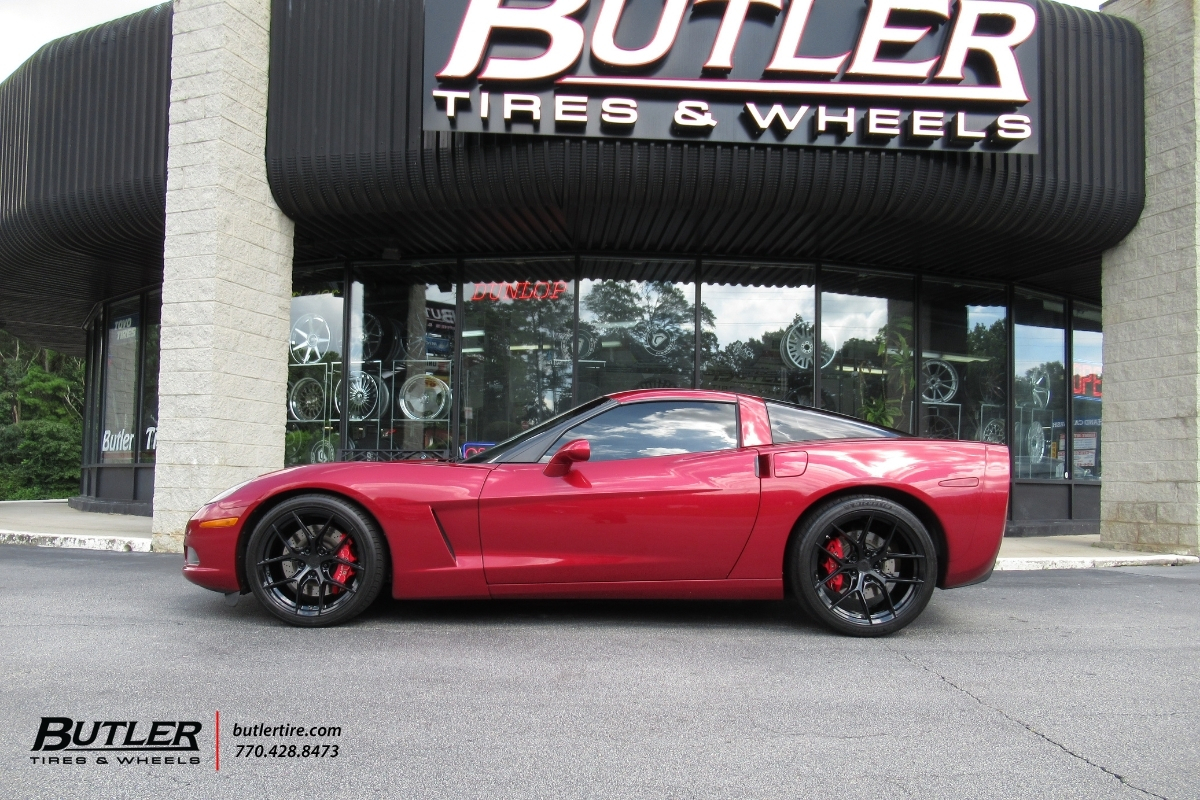 Chevrolet Corvette with 20in  Avant Garde M580R Wheels