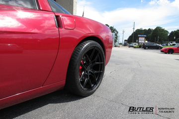 Chevrolet Corvette with 20in  Avant Garde M580R Wheels