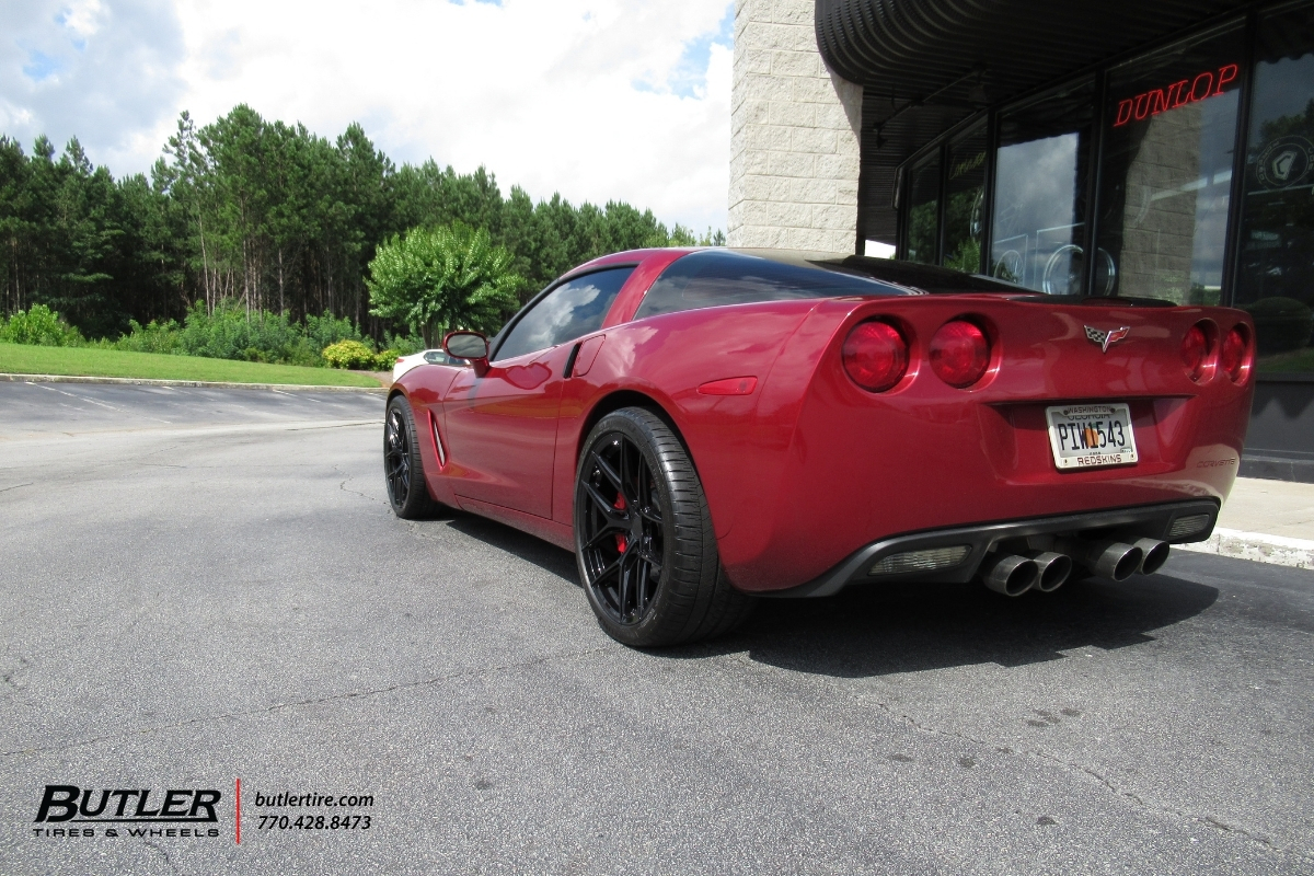 Chevrolet Corvette with 20in  Avant Garde M580R Wheels