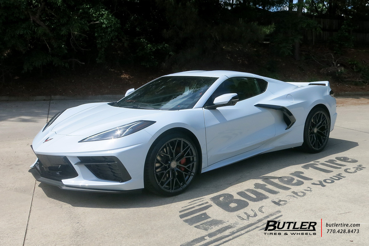 Chevrolet Corvette with 21in Avant Garde M520R Wheels