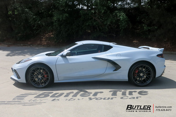 Chevrolet Corvette with 21in Avant Garde M520R Wheels