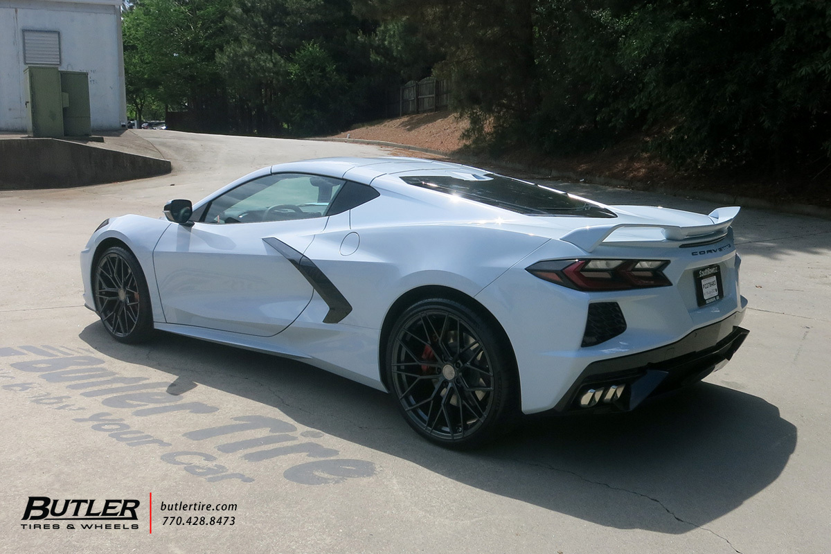 Chevrolet Corvette with 21in Avant Garde M520R Wheels