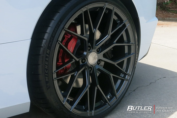 Chevrolet Corvette with 21in Avant Garde M520R Wheels