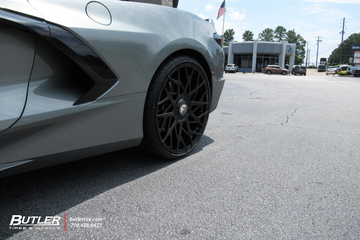 Chevrolet Corvette with 21in Forgiato Blocco Wheels