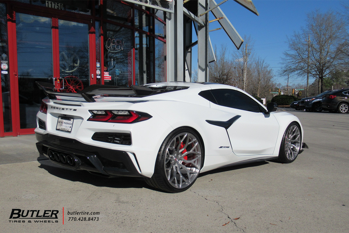 Chevy Corvette Z06 with 21in 22in Vossen S17-01 Wheels