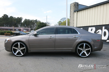 Chevrolet Malibu with 22in Lexani Invictus Wheels