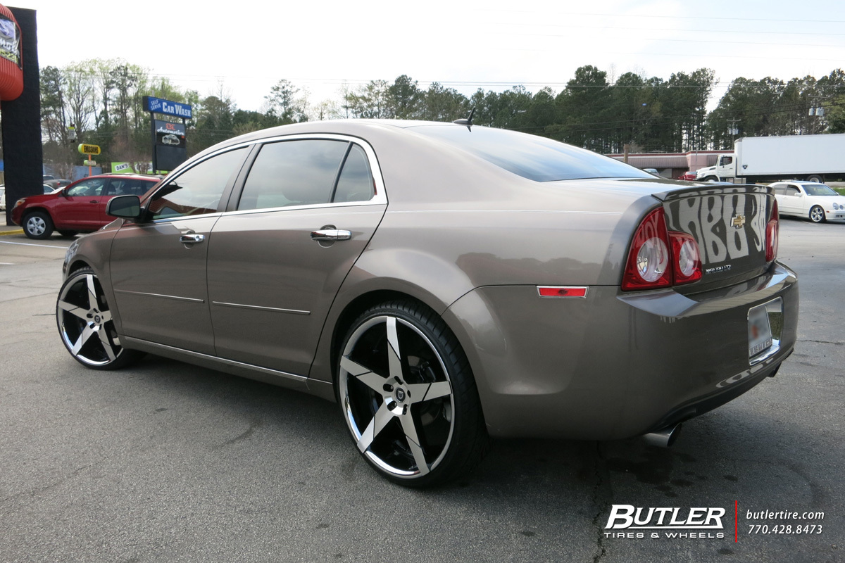 Chevrolet Malibu with 22in Lexani Invictus Wheels