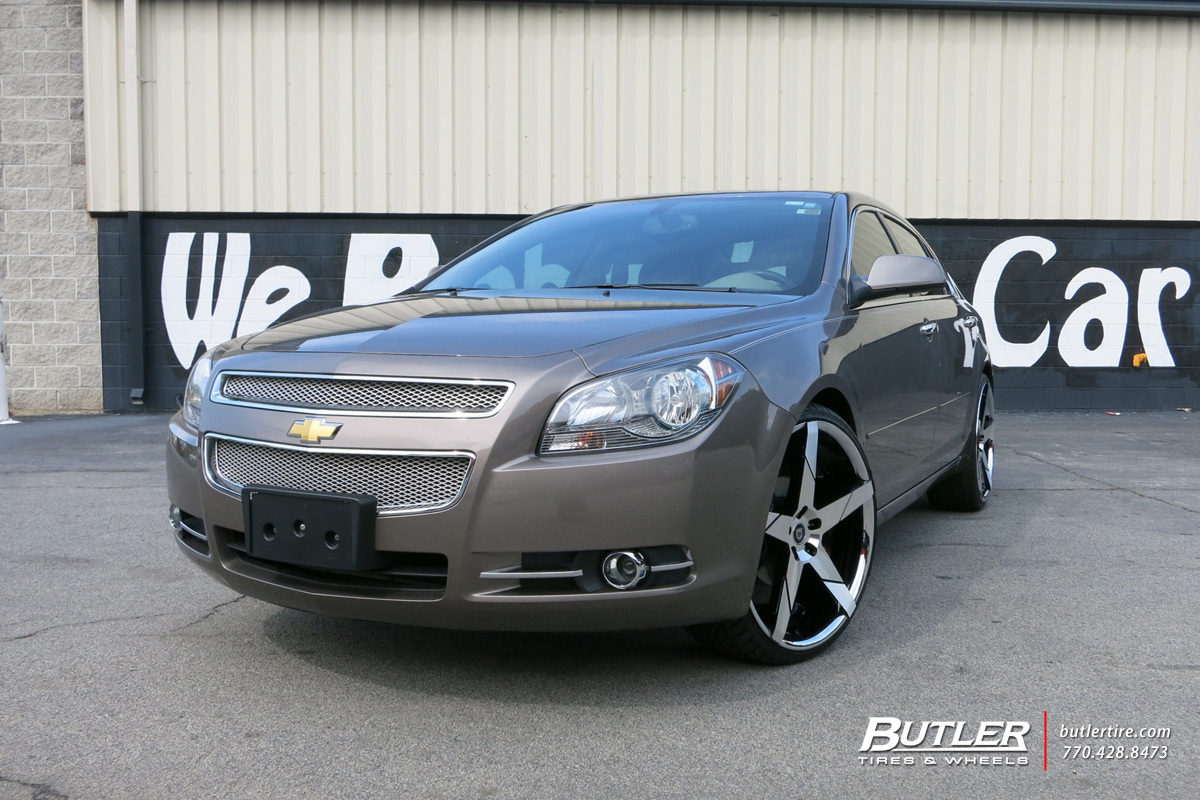 Chevrolet Malibu with 22in Lexani Invictus Wheels