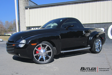 Chevrolet SSR with 22in KMC Slide Wheels