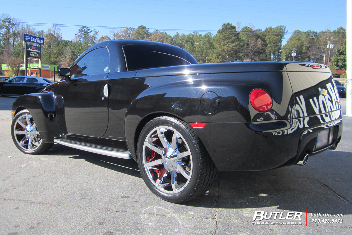 Chevrolet SSR with 22in KMC Slide Wheels