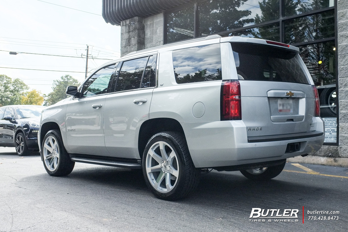 Chevrolet Tahoe with 22in Black Rhino Mozambique Wheels