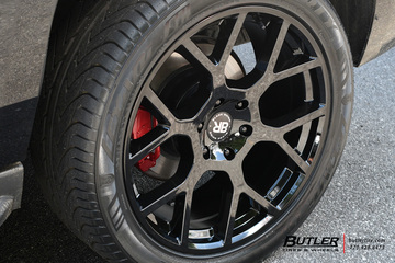 Chevrolet Tahoe with 22in Black Rhino Tembe Wheels
