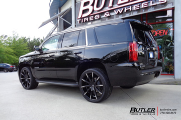 Chevrolet Tahoe with 24in Lexani CSS15 Wheels