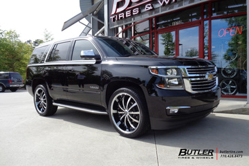 Chevrolet Tahoe with 24in Lexani LSS10 Wheels