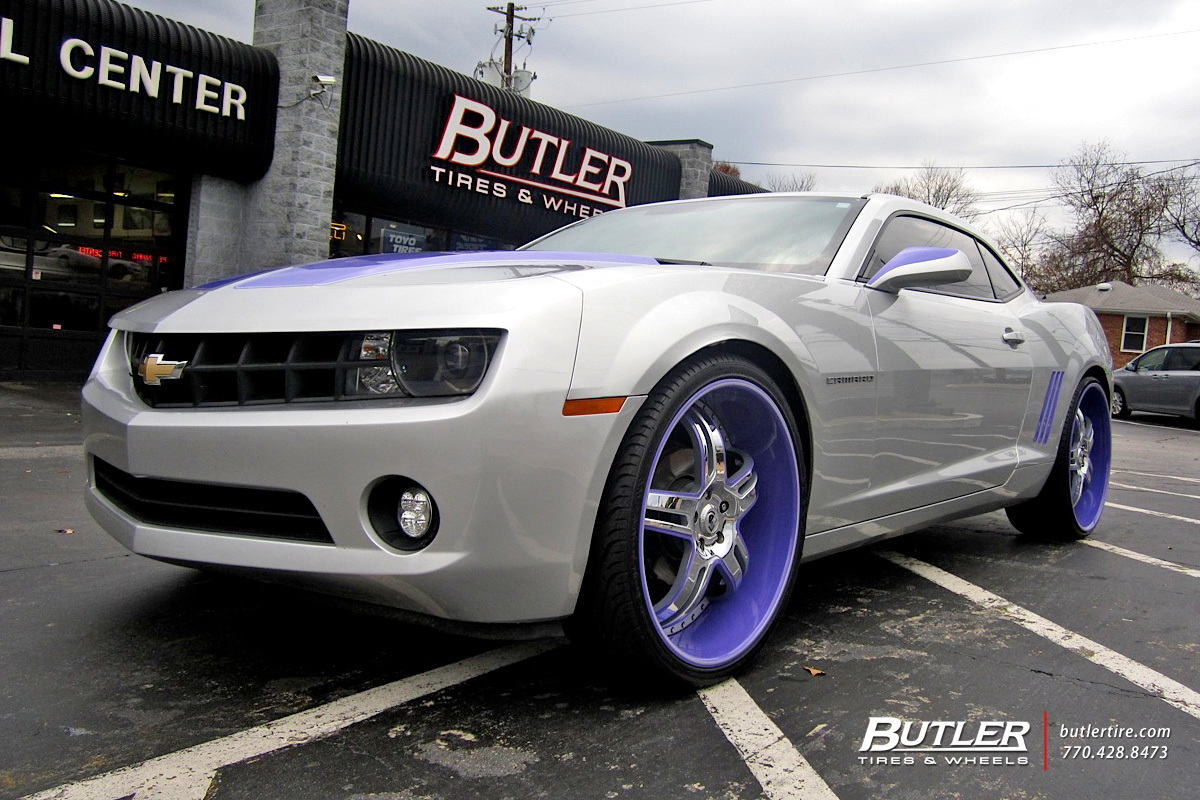 Chevy Camaro with 24in Asanti ELT162 Wheels