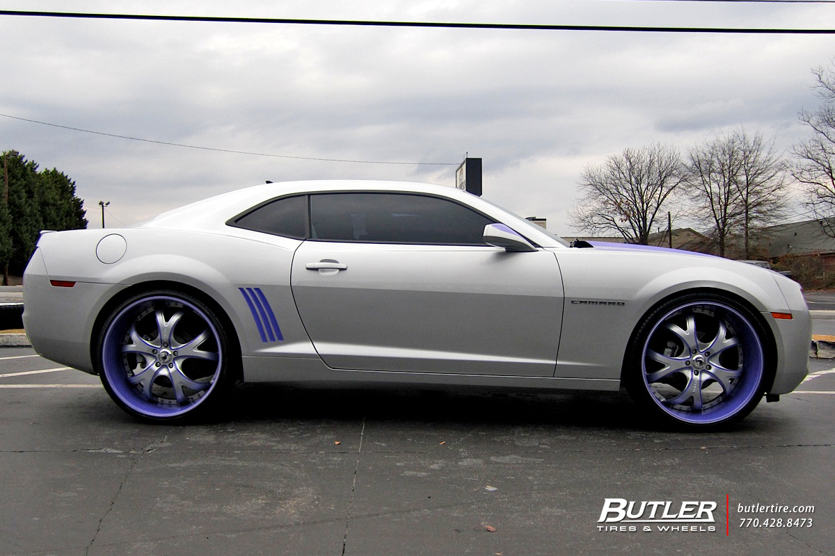 Chevy Camaro with 24in Asanti ELT162 Wheels