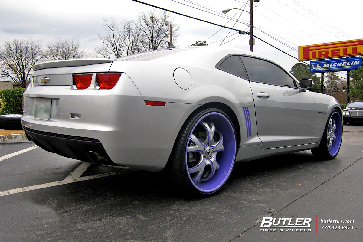 Chevy Camaro with 24in Asanti ELT162 Wheels