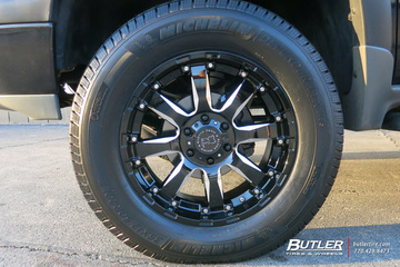 Chevy Tahoe with 20in Black Rhino Sierra Wheels