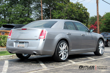 Chrysler 300 with 22in Asanti ABL23 Wheels
