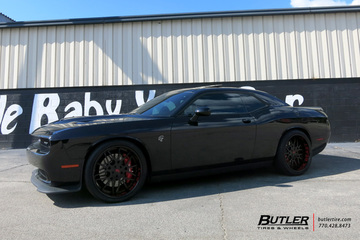 Dodge Challenger with 22in Forgiato Maglia Wheels
