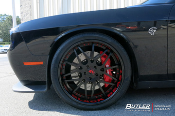 Dodge Challenger with 22in Forgiato Maglia Wheels