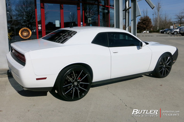 Dodge Challenger with 22in Lexani Gravity Wheels
