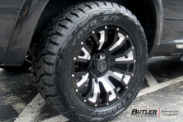 Dodge Ram with 20in Black Rhino Pinatubo Wheels