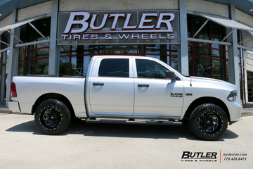 Dodge Ram with 20in Fuel Cleaver Wheels