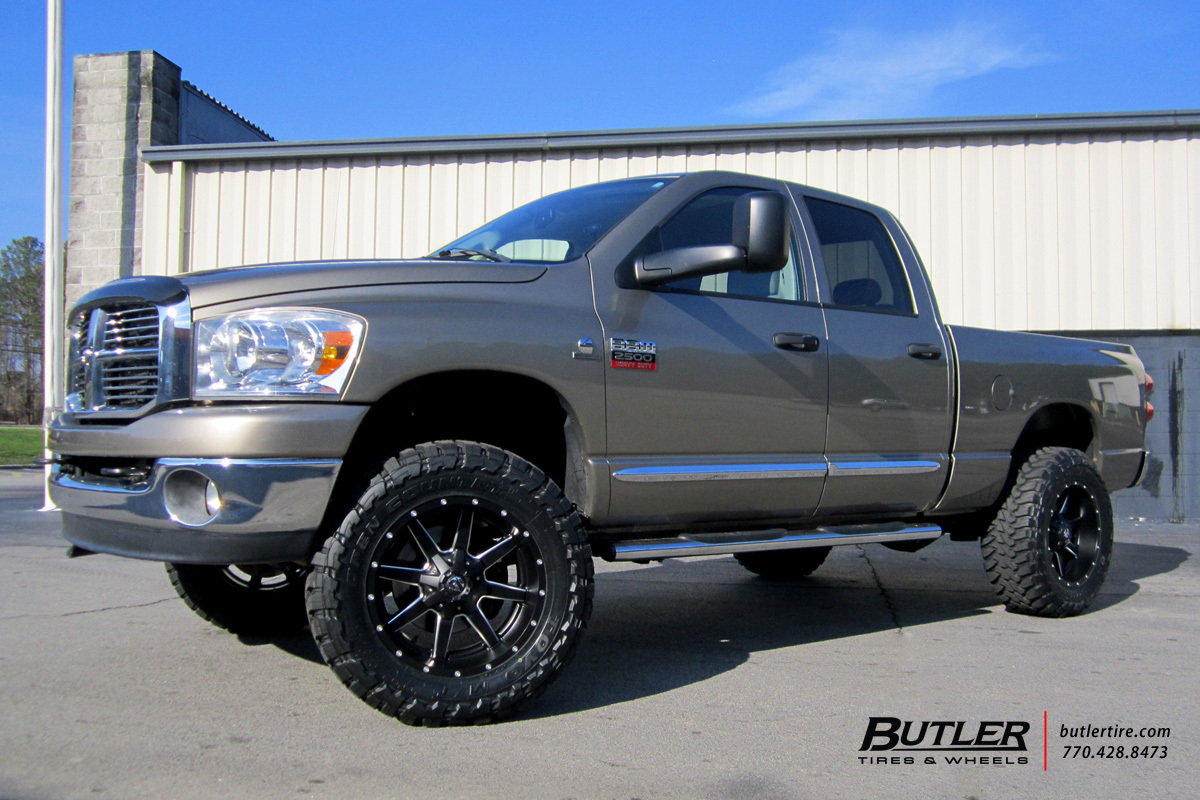 Dodge Ram with 20in Fuel Maverick Wheels