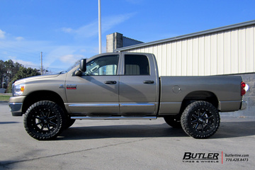 Dodge Ram with 20in Fuel Maverick Wheels