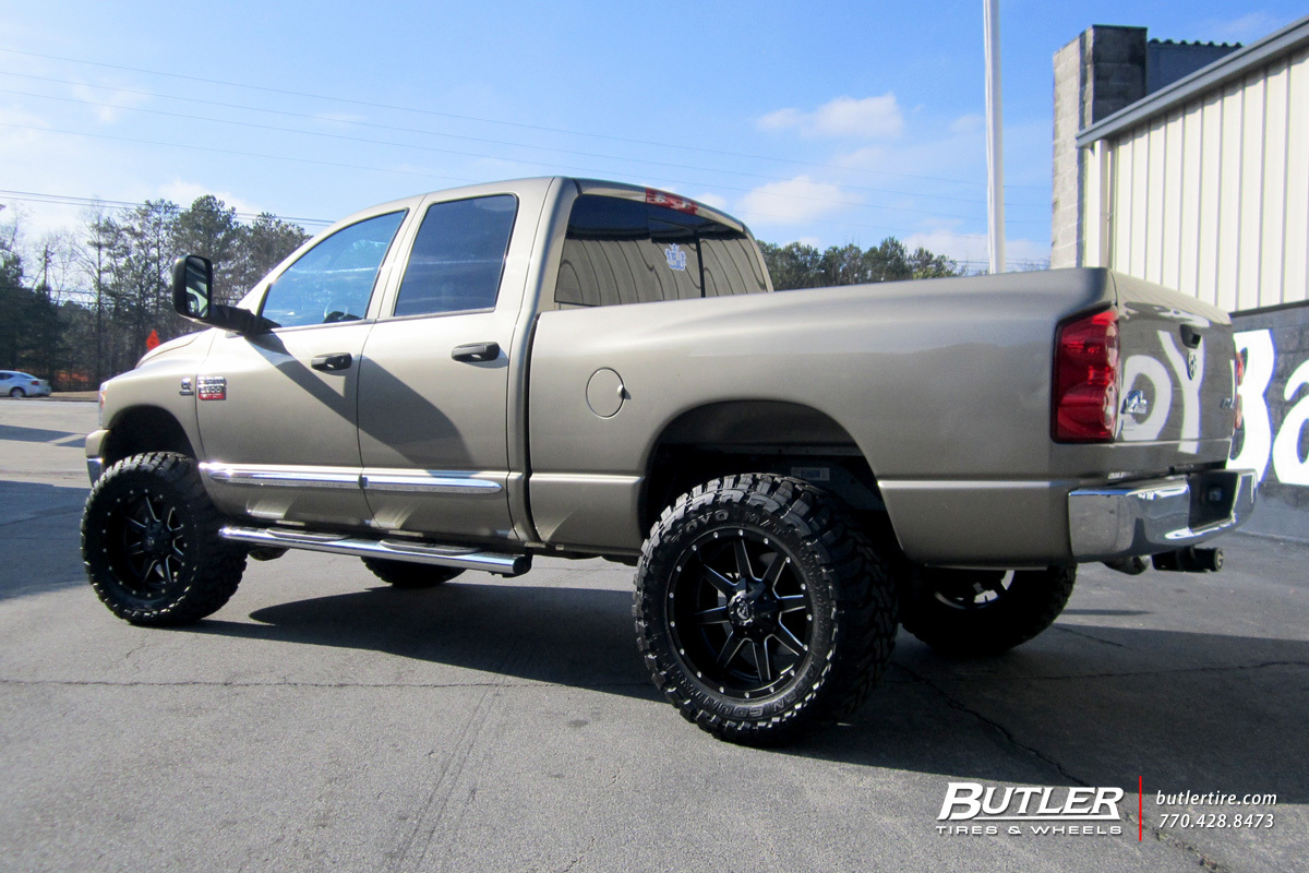 Dodge Ram with 20in Fuel Maverick Wheels