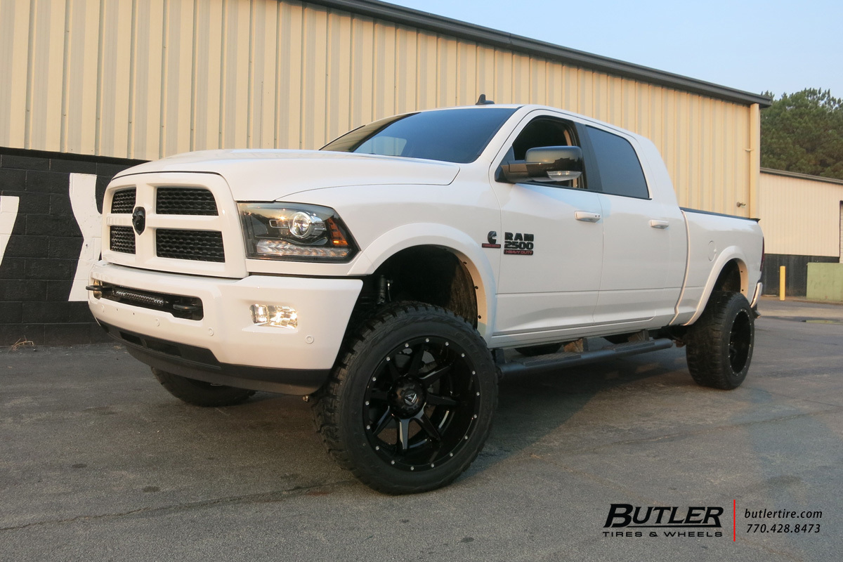 Dodge Ram with 22in Fuel Rampage Wheels