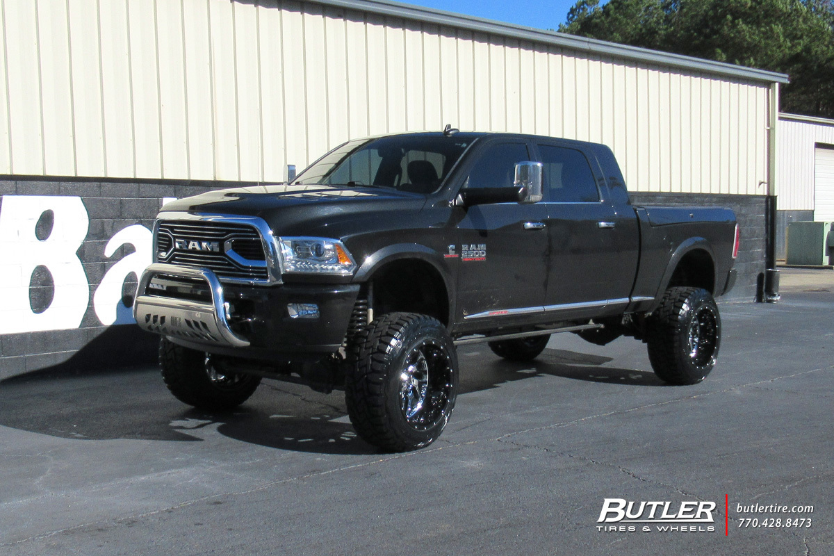 Dodge Ram with 22in Fuel Triton Wheels
