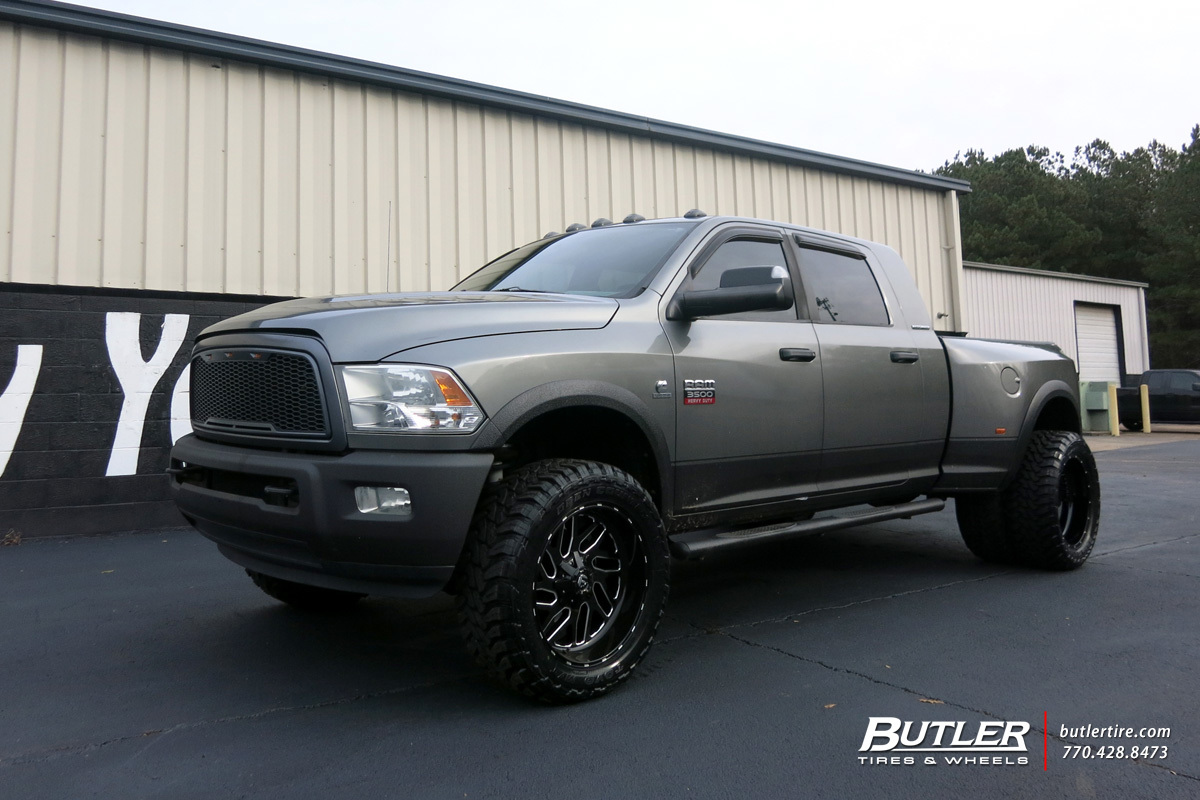 Dodge Ram with 24in Fuel Triton Wheels