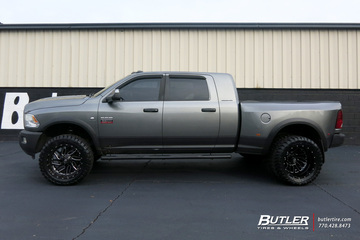 Dodge Ram with 24in Fuel Triton Wheels