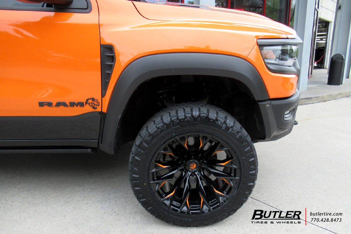 Dodge Ram TRX with 22in Fuel Flame Wheels