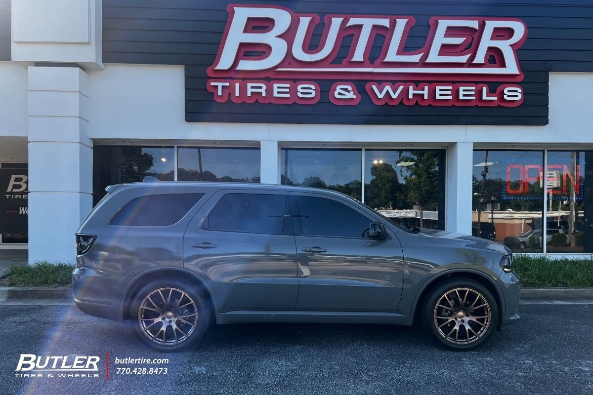 Dodge  Durango with  Performance Replica 22x10 Bronze Wheels Wheels