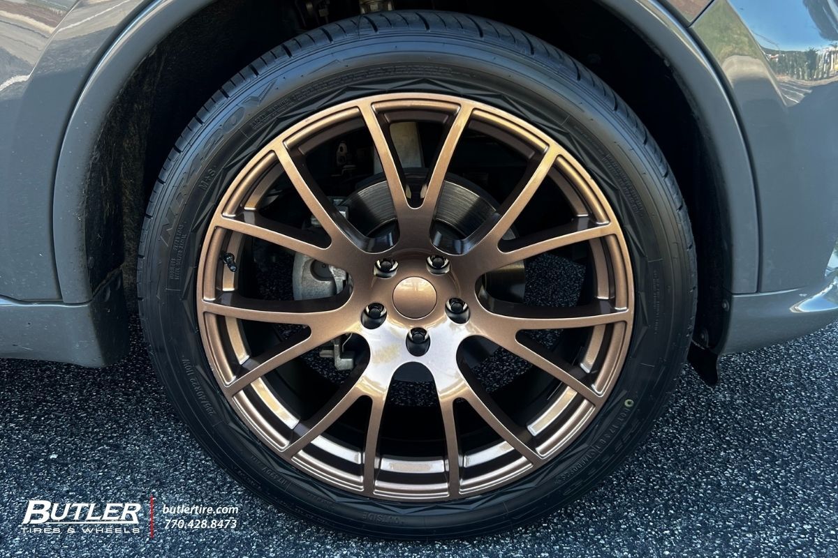 Dodge  Durango with  Performance Replica 22x10 Bronze Wheels Wheels