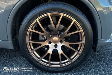 Dodge  Durango with  Performance Replica 22x10 Bronze Wheels Wheels