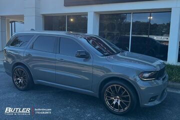 Dodge  Durango with  Performance Replica 22x10 Bronze Wheels Wheels